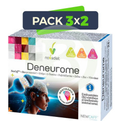 Pack 3x2 Deneurome 30 Gélules Végétales Nova Diet