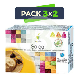 Pack 3x2 Soleal 30 Cápsulas Vegetales Nova Diet