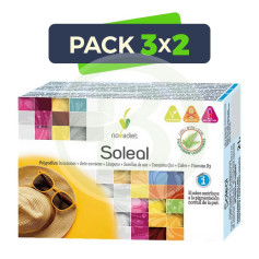 Pack 3x2 Soleal 30 Gélules Végétales Nova Diet