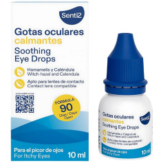 Gouttes oculaires apaisantes Senti2 10 ml Plameca
