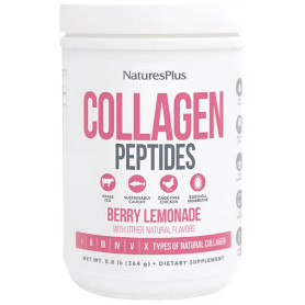 Peptides de collagène Limonade aux baies 322 g Natures Plus