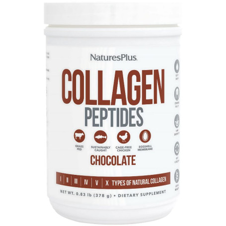 Peptides de collagène au chocolat 378 g Natures Plus