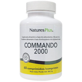 Commando 2000 60 comprimés Natures Plus