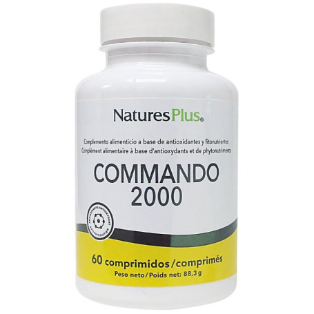 Commando 2000 60 comprimés Natures Plus