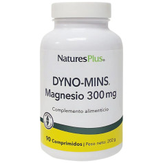 Dyno-Mins Magnésium 300 mg 90 comprimés Natures Plus