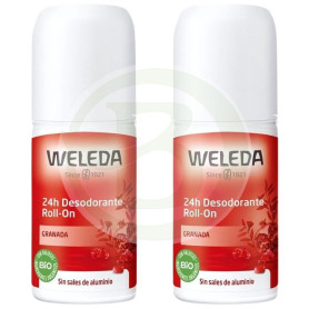 Déodorant roll-on Duplo Grenade 50% Weleda