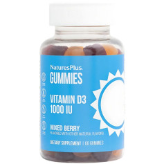 Gummies Vitamine D3 1000UI 60 Gummies Natures Plus