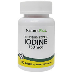 Iode (iodure de potassium) 150 µg, 100 comprimés Natures Plus
