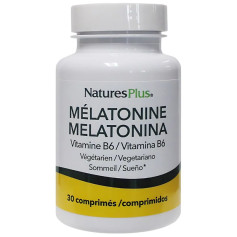 Mélatonine avec vitamine B6 30 comprimés Natures Plus