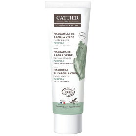 Masque Argile Verte (Peaux Grasses) 100 ml Cattier