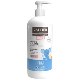 Cattier Lait Hydratant et Nettoyant Bébé 500 ml