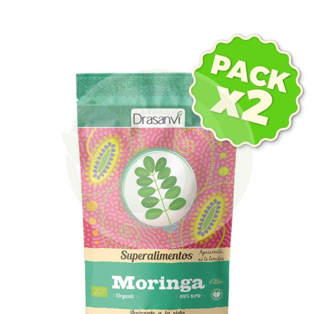Pack 2x Moringa Bio 125Gr. Drasanvi