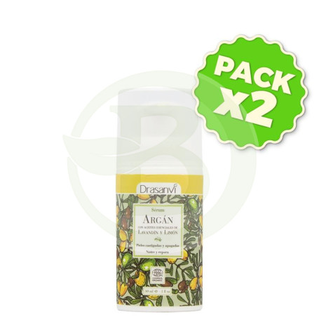 Pack 2x Serum Facial Argán Bio 30Ml. Drasanvi