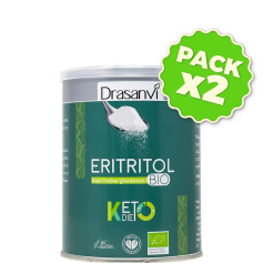 Pack 2x Erythritol Bio 500Gr. Keto Drasanvi