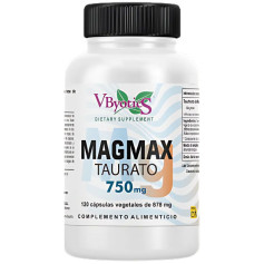 Magmax Taurate 750 mg 120 gélules végétales Vbyotics
