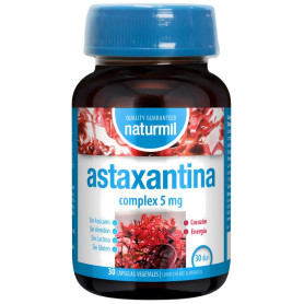 Complexe d&#39;astaxanthine 30 gélules végétales Naturmil
