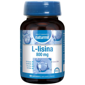 L-Lysine 800Mg 60 Comprimés Naturmil