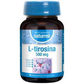 L-Tyrosine 500 mg 60 gélules végétales Naturmil