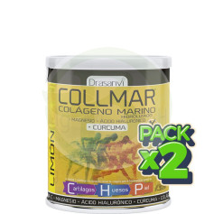Pack 2x Collmar au Curcuma Saveur Citron 300Gr. Drasanvi