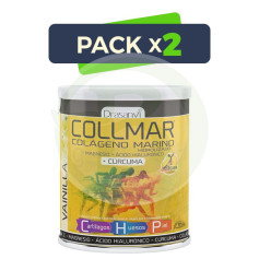 Pack 2x Collmar Collagène Marin Curcuma Vanille 300Gr. Drasanvi