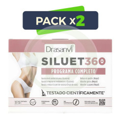 Pack de 2 Siluet 360 120 comprimés Drasanvi