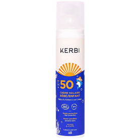 Crème solaire Kerbi pour bébé/enfant SPF 50 100 g