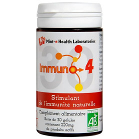 Immuno 4 30 capsules Menthe-E Santé