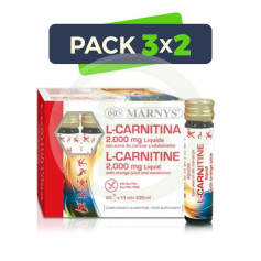 Pack 3x2 Ampoules L-Carnitine Marnys