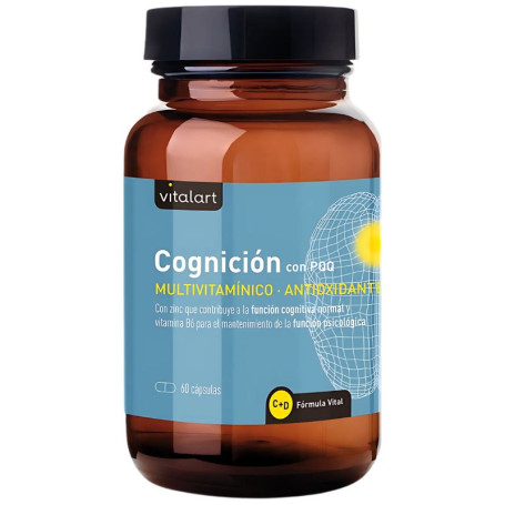 Cognition avec Pqq 60 capsules Vitalart