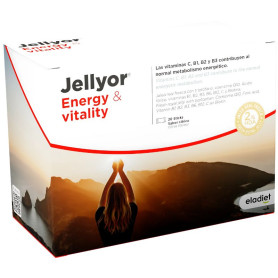 Jellyor Gelée Énergie &amp; Vitalité 20 Sticks Eladiet