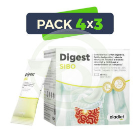 Pack 4x3 Digest Sibo 28 Sticks Eladiet