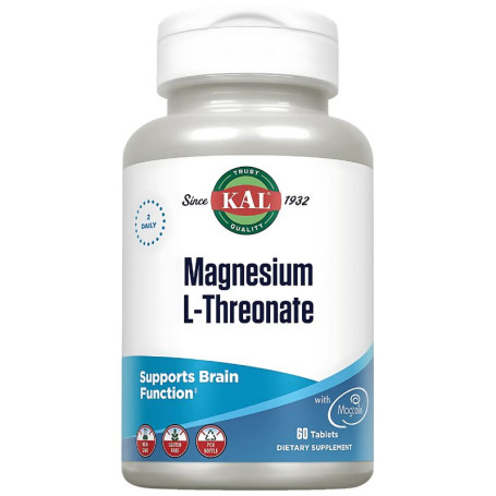 L-Thréonate de Magnésium 60 Comprimés Kal