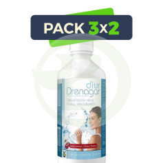 Pack 3x2 Drenagor Diur 500 ml Tegor