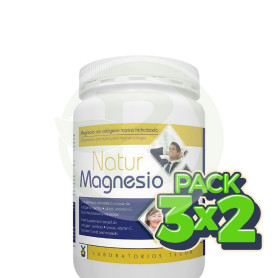 Pack 3x2 Naturmagnésium 300Gr. Tégor