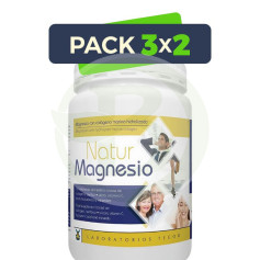 Pack 3x2 Naturmagnésium 300Gr. Tégor