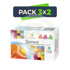 Pack 3x2 Sunsol 30 Gélules Novadiet
