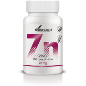 Zinc 350mg. X 200 Libération Prolongée Soria Naturel