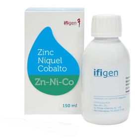 Oligoelementos Zinc Niquel Cobalto 150Ml. Ifigen