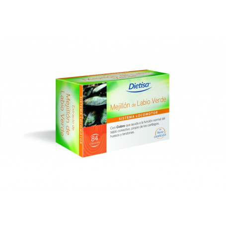 Mejillón de Labio Verde 84 Cápsulas Dietisa
