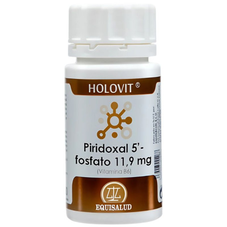 Holovit Pyridoxal-5-Phosphate 11,9 mg (Vitb6) 50 gélules Equisalud