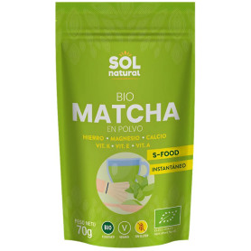 Poudre de Matcha Bio 70G Sol Natural