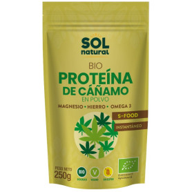 Protéines de chanvre biologique 250 g Sol Natural