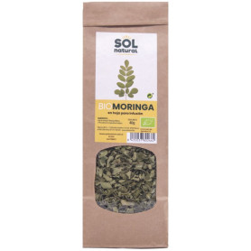 Feuille de Moringa pour infusion Bio 40G Sol Natural