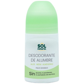 Déodorant liquide Sol Natural Alum Aloe et Neem 75 ml
