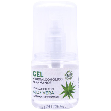 Gel hydroalcoolique à l&#39;aloe vera 30 ml Sol Natural