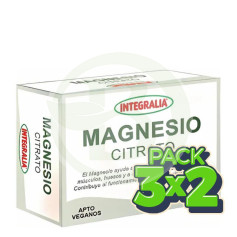 Pack 3x2 Citrate de Magnésium 60 Gélules Integralia