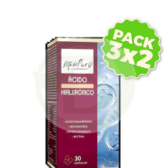Pack 3x2 Etat Pur Acide Hyaluronique Clinique 30 Gélules Etat Pur - Tongil