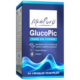 Glucopic 40 gélules végétales à l&#39;état pur - Tongil