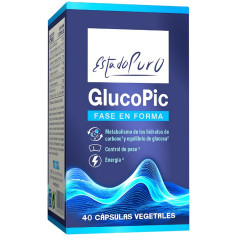 Glucopic 40 gélules végétales à l&#39;état pur - Tongil
