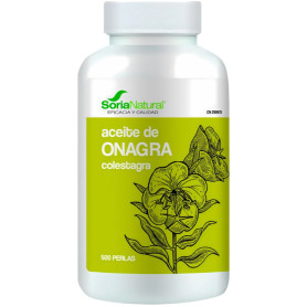Perlas de Aceite de Onagra (500 Perlas) - Soria Natural